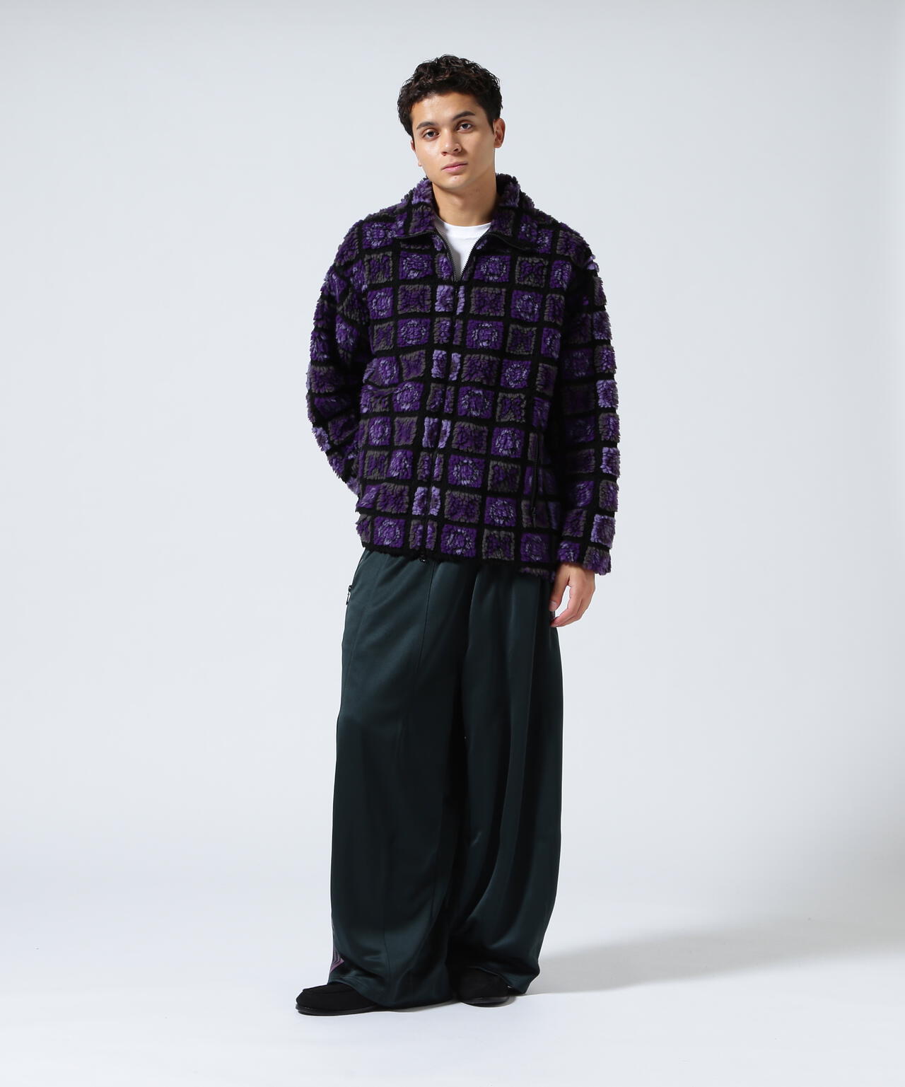 NEEDLES / ニードルズ / Fur Jacket - Papillon Plaid Pile | B'2nd