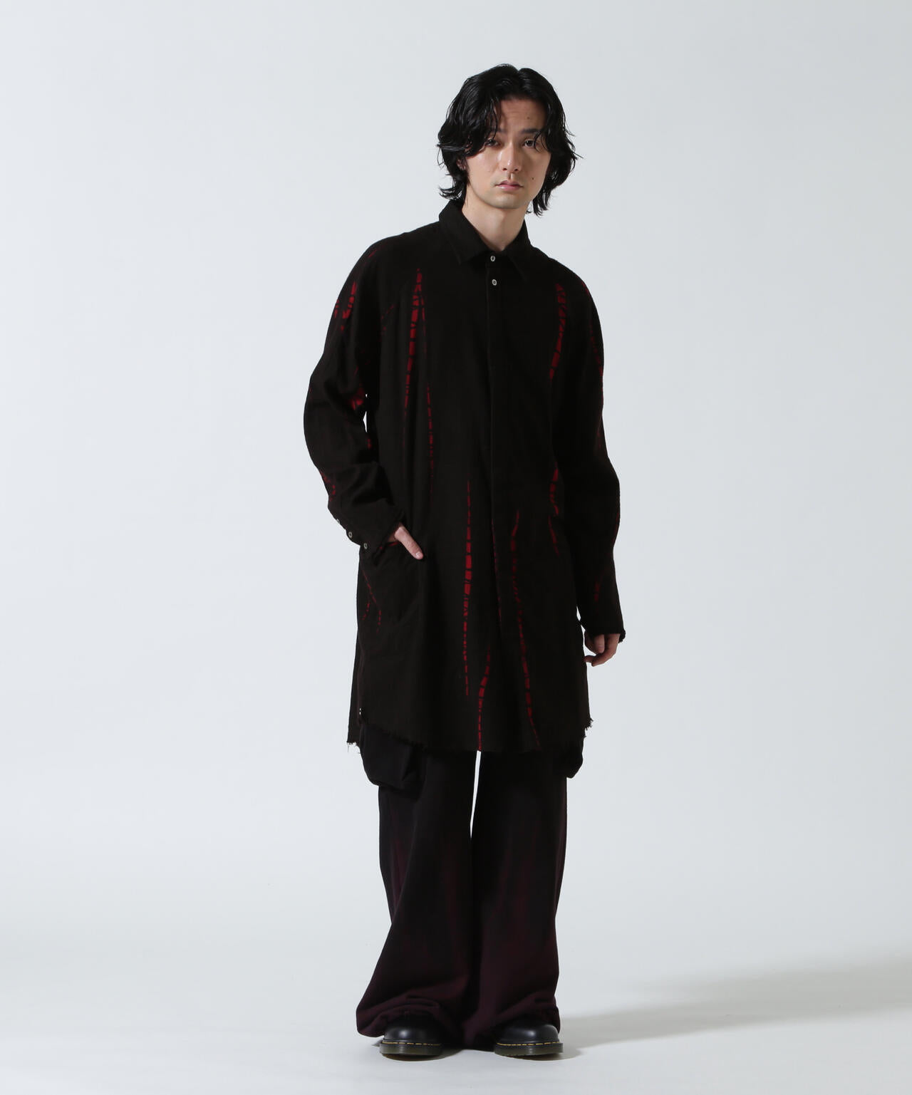 KMRii/ケムリ/White Flame Wide Sweat Pants | ROYAL FLASH（ロイヤル