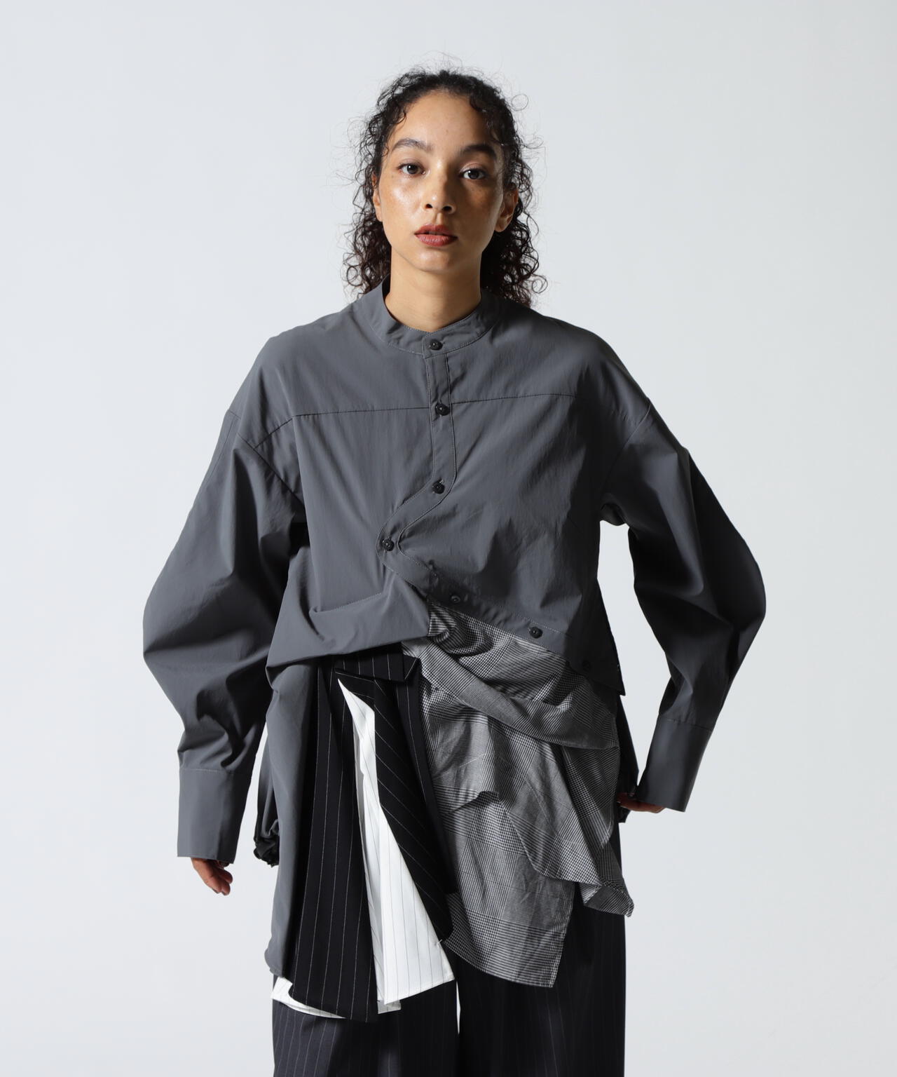 UN3D./アンスリード/PATTERN MIX SHIRT | ROYAL FLASH（ロイヤル