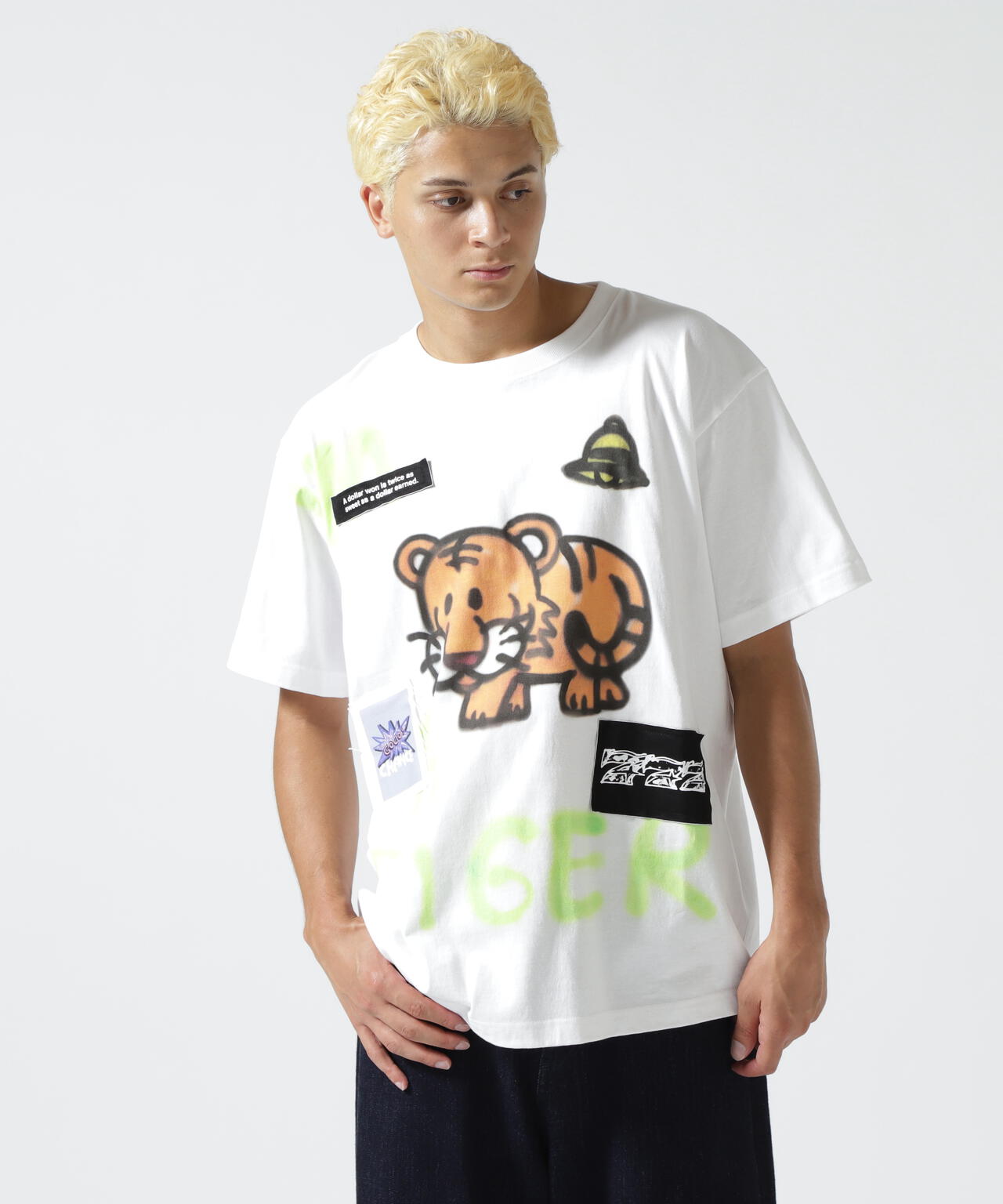 guernika×JUGGLER/ゲルニカ×ジャグラー/TORAPPI Print - Tee | ROYAL