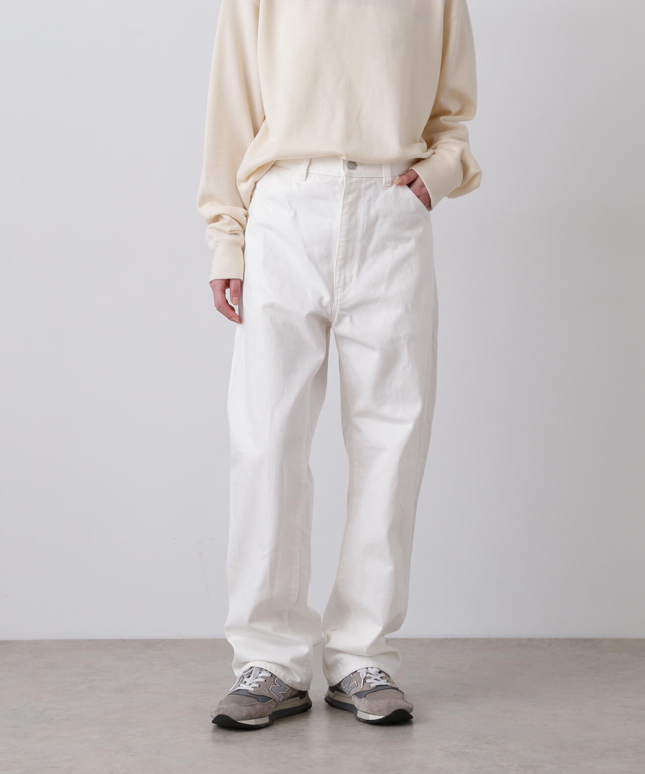 Y / 13oz ORGANIC COTTON DENIM PAINTER PANTS | YLÈVE（イレーヴ