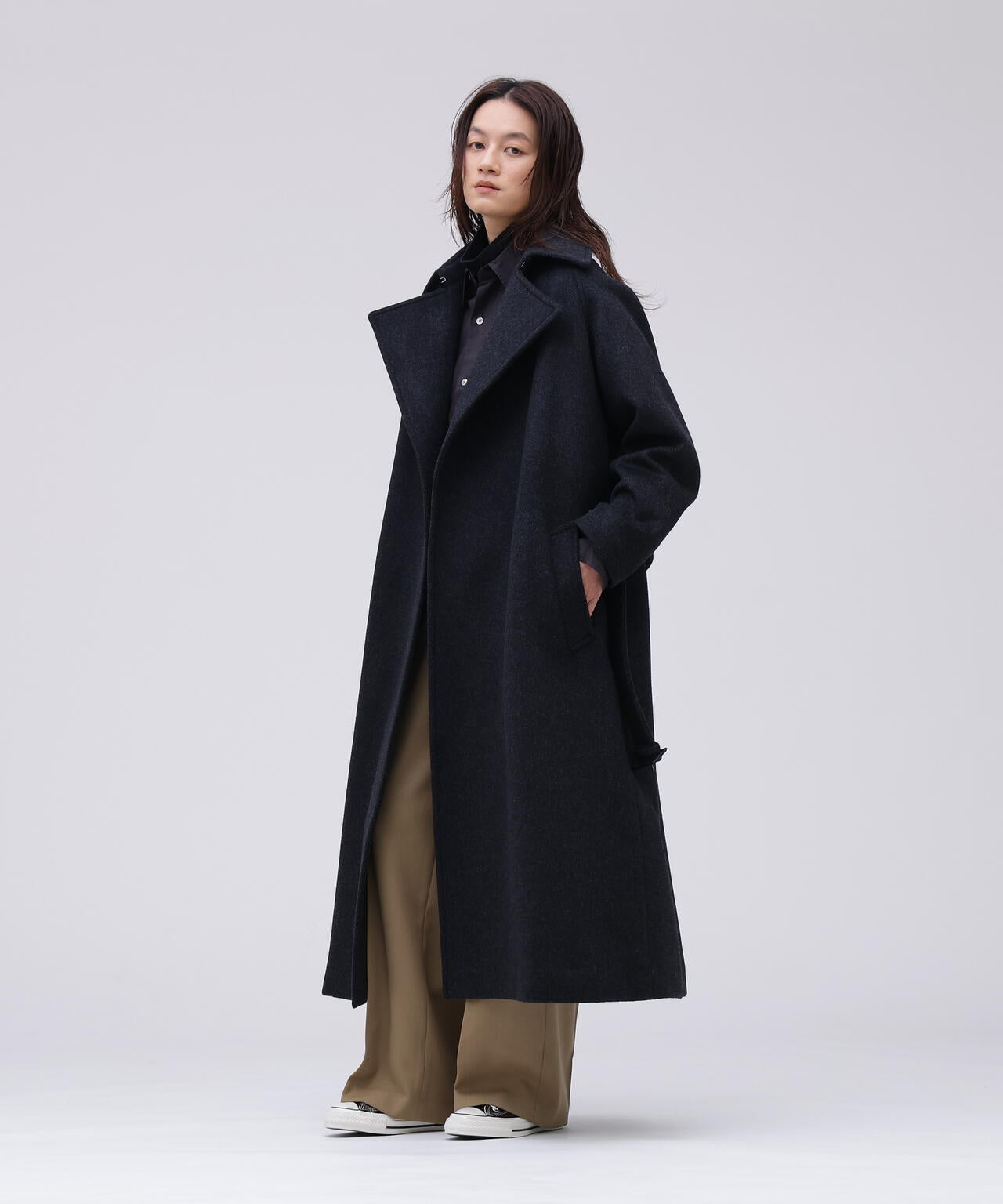 限定]YLEVE / SUPER120'S WOOL SHARM BEAVER COAT | YLÈVE（イレーヴ
