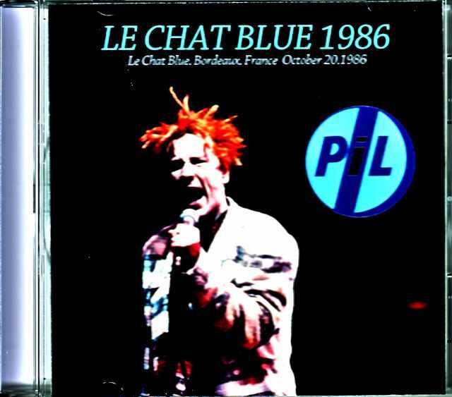 PIL Public Image Limited パブリック・イメージ・リミテッド/France 1986