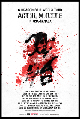 G-DRAGON Is Back! World Tour Coming To The USA & Canada In July