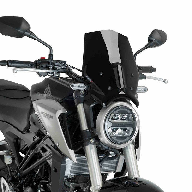 プーチ(Puig) スポーツスクリーン ブラック CB125R/300R 9734N