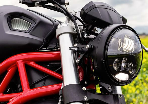 MOTODEMIC EVO-S LED ヘッドライト Monster 696/796/1100 | バイク