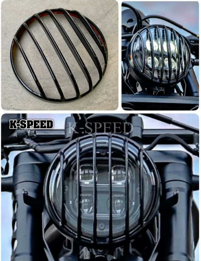 レブル250/500/1100 ヘッドライトカバー グリル ガード K-SPEED