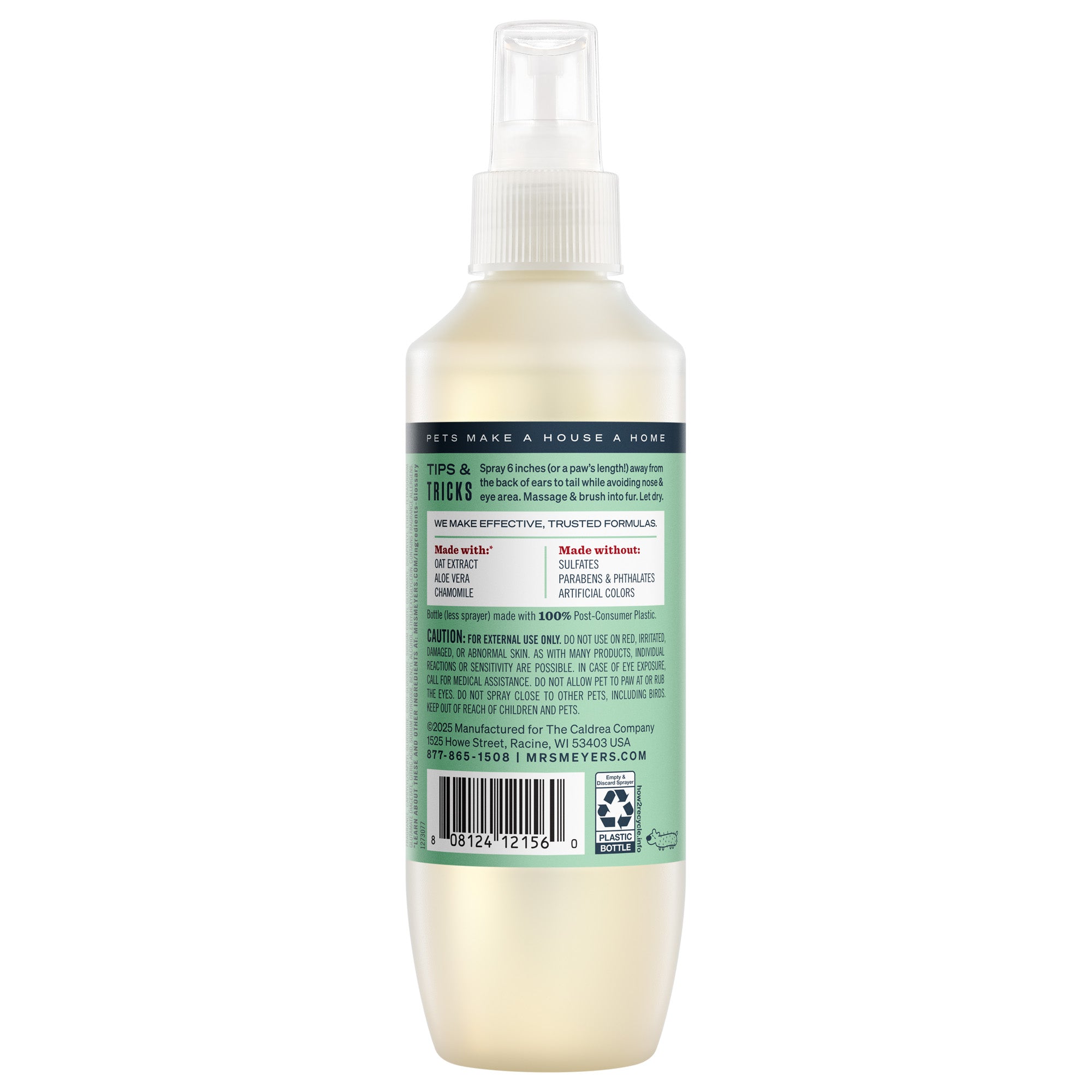 Sweet Chamomile Dog Deodorizing Spritz – Mrs. Meyer's Clean Day