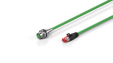 ZK1090-6292-4xxx | EtherCAT cable, PUR, AWG26, drag-chain suitable
