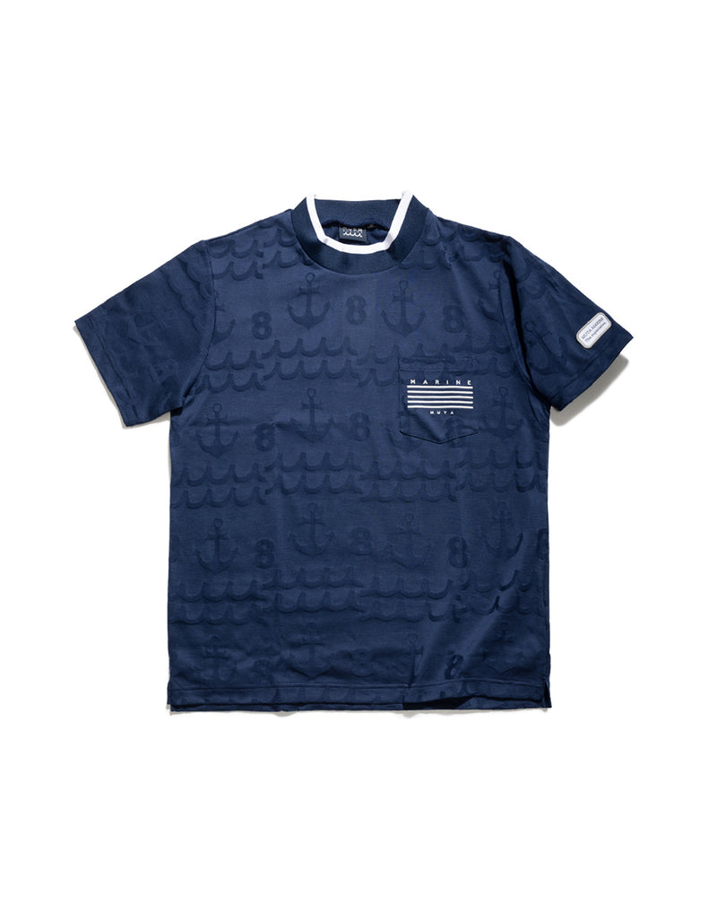 リンクスジャガード モックネックシャツ [全3色] – muta Online Store