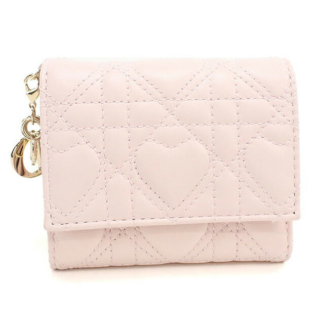 中古 ディオール 三折財布 レディース ブランド Dior レディディオール