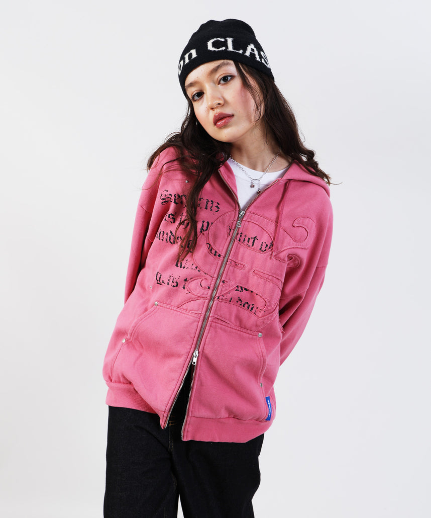 SEQUENZ（シークエンズ）】SQNZ ZIP P/K / ジップパーカー 裏起毛