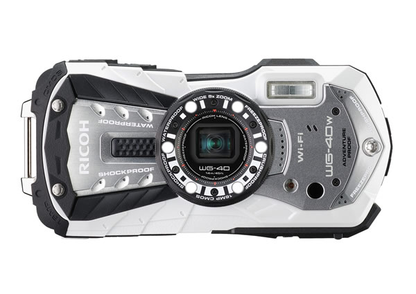 水深14mで水中撮影が可能なコンパクトデジタルカメラ 「RICOH WG-40
