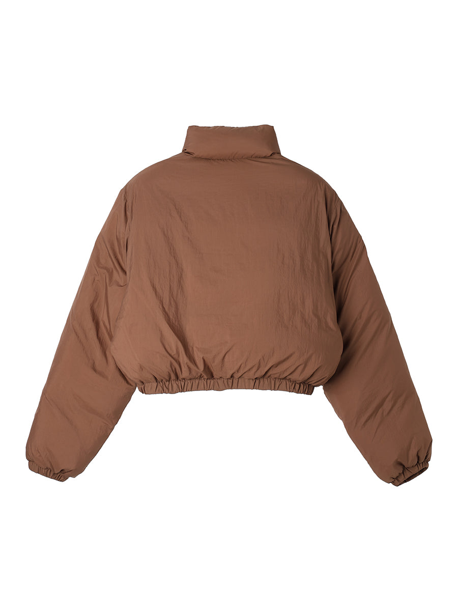 short balloon down jacket – NKNIT