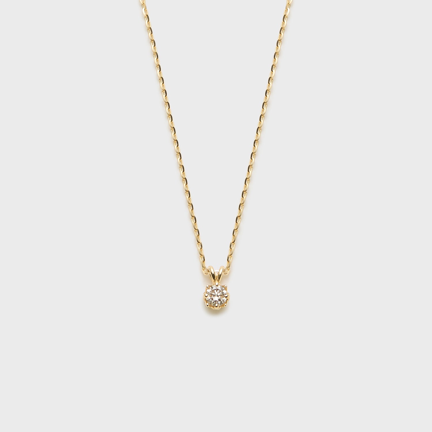K10ダイヤモンドネックレス（0.05ct）｜ネックレス｜ノジェス 公式