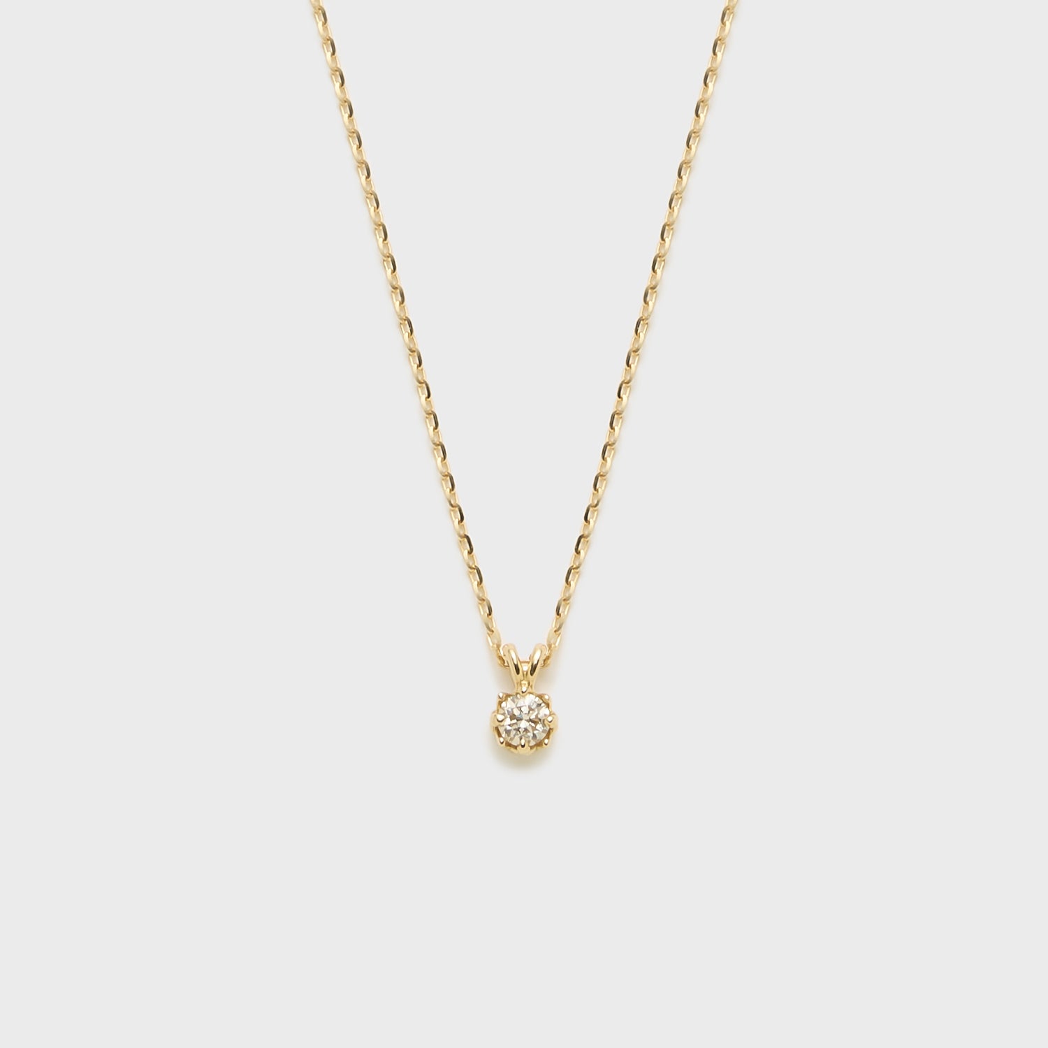 K18ダイヤモンドネックレス（0.05ct）｜ネックレス｜ノジェス 公式