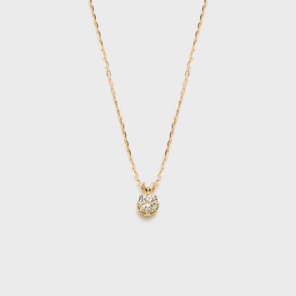 K18ダイヤモンドネックレス（0.1ct）｜ネックレス｜ノジェス 公式