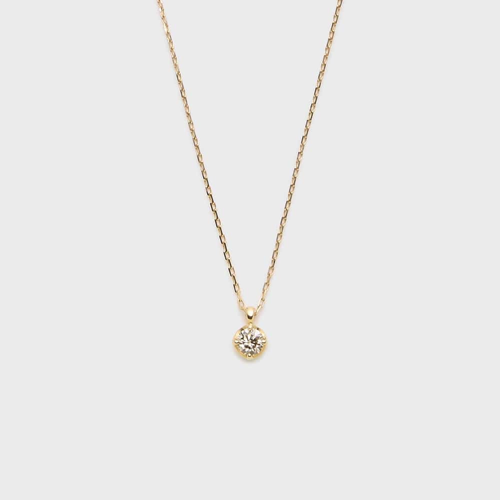 K10ダイヤモンドネックレス（0.08ct）｜ネックレス｜ノジェス 公式