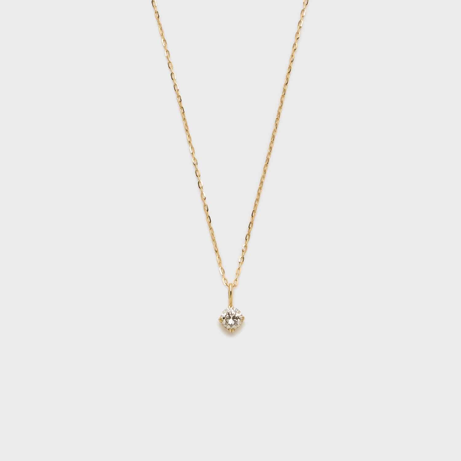 K18ダイヤモンドネックレス（0.1ct）｜ネックレス｜ノジェス 公式