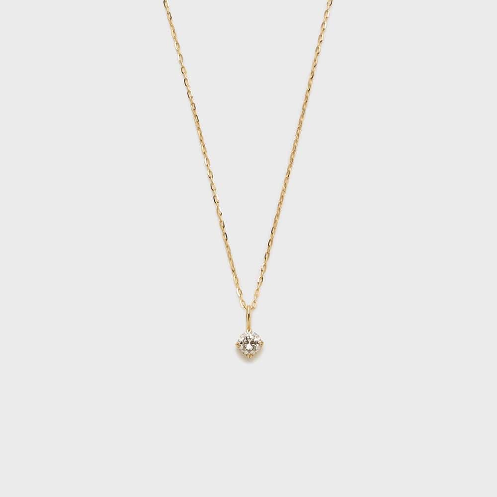 K18ダイヤモンドネックレス（0.1ct）｜ネックレス｜ノジェス 公式