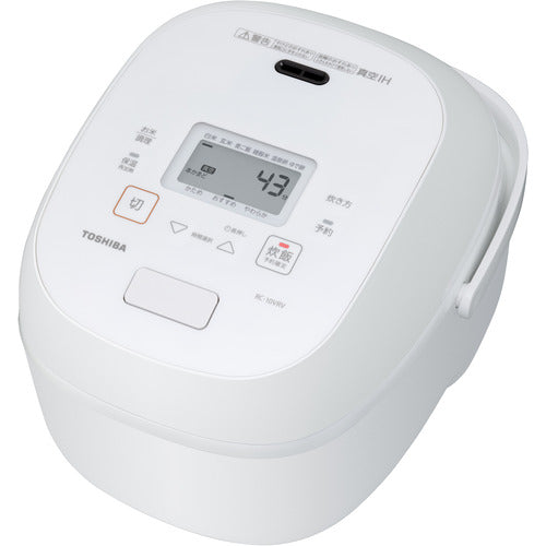 東芝 真空IH炊飯器 炎 匠炊き 5.5合 RC10VRV(W) — nmo