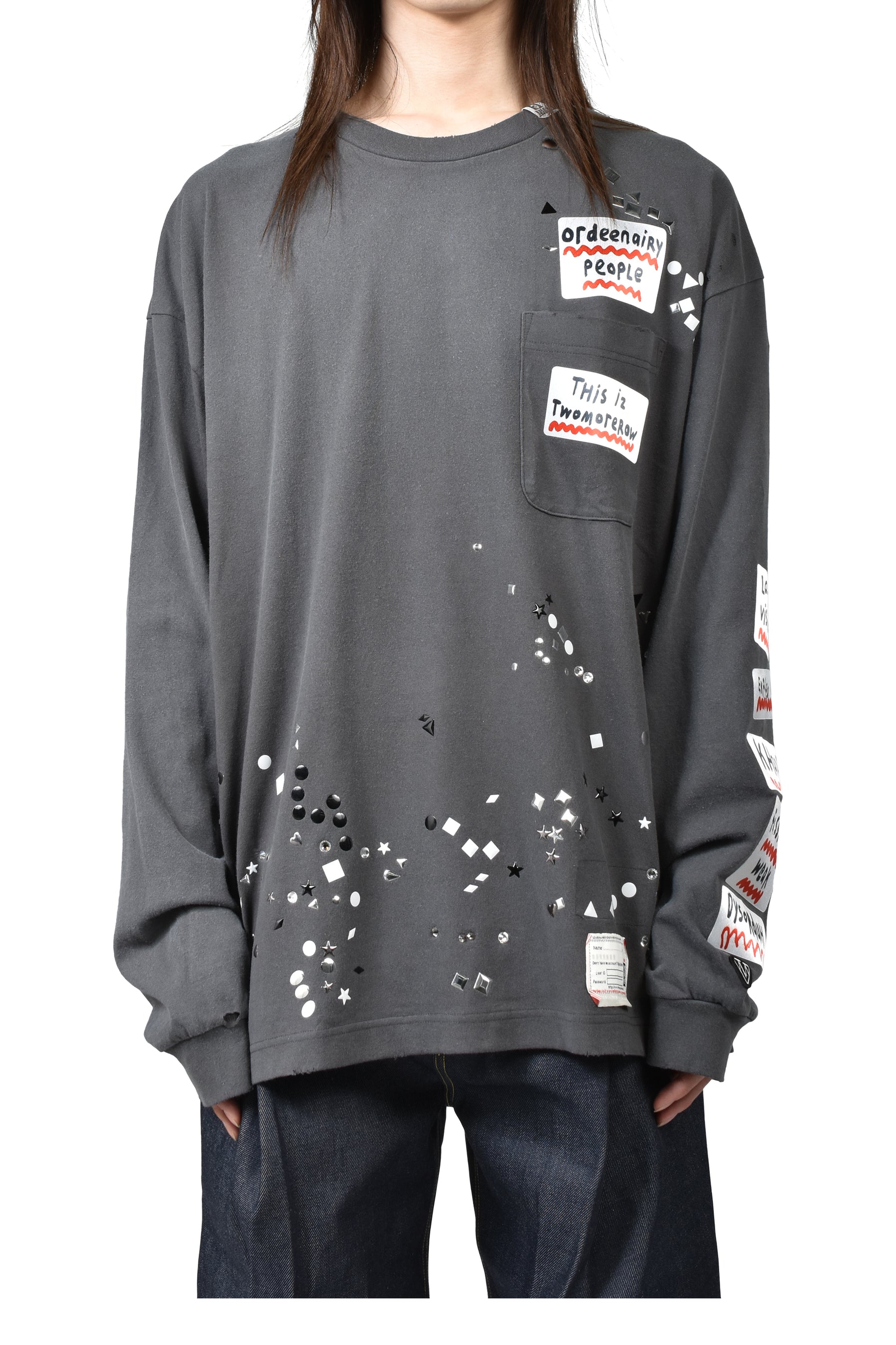 Maison MIHARA YASUHIRO ミハラヤスヒロ SS26 EMBELLISHED STICKER
