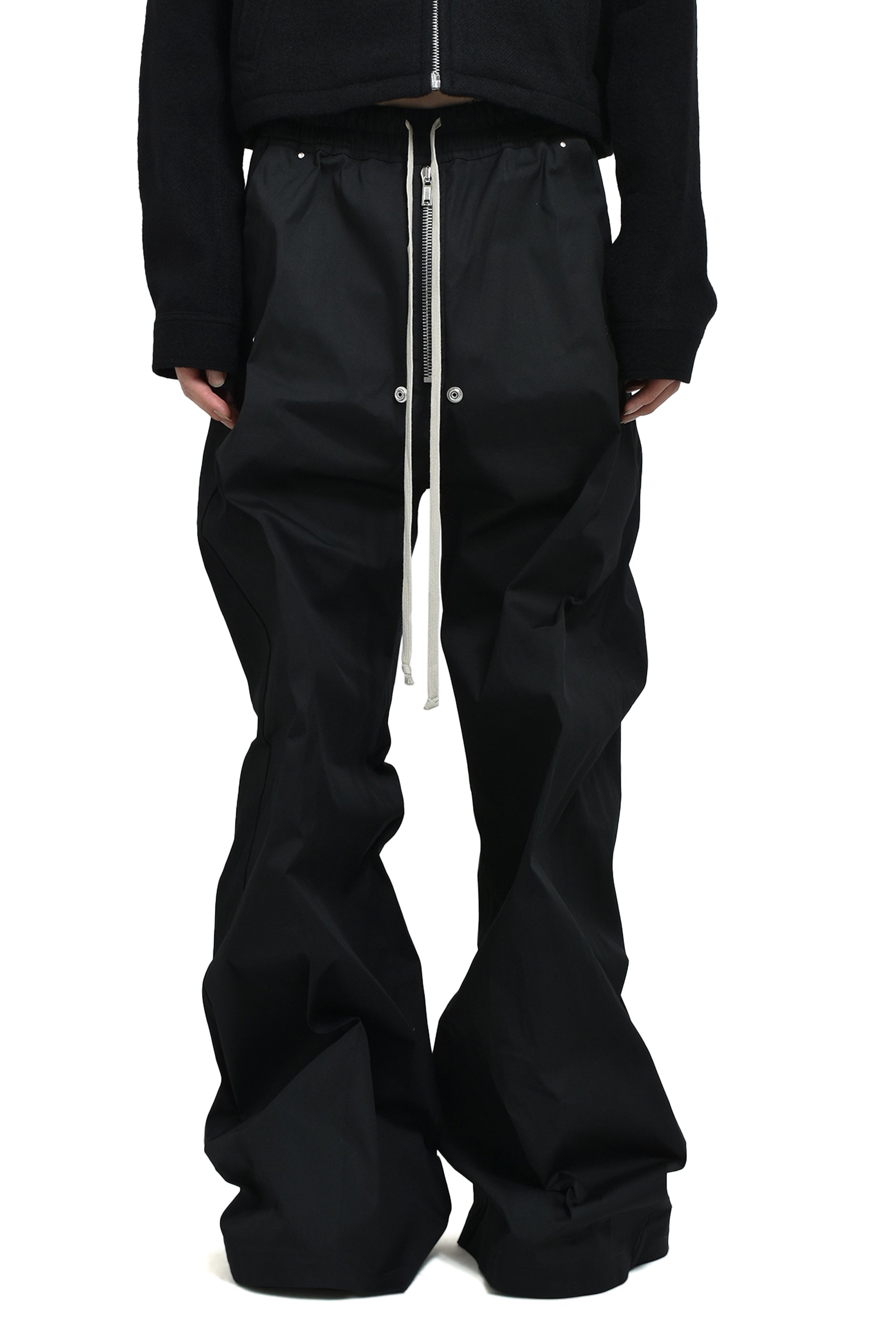 Rick Owens CONCORDIANS FW25 WIDE BELA PANTS / BLK - NUBIAN