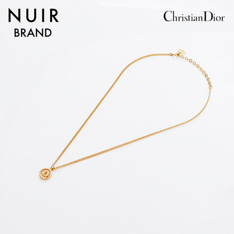 クリスチャンディオール Christian Dior ロゴ ヴィンテージ ネックレス
