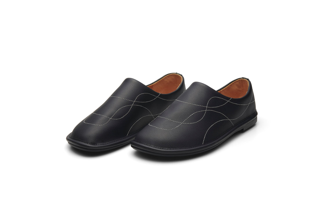 OAO Official Store] SUNLIGHT ORB (Black) | Leather × Canvas
