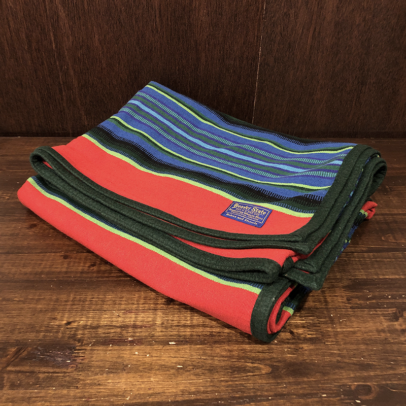 Pendleton Beaver State Blanket Red Navy black Native Mexican