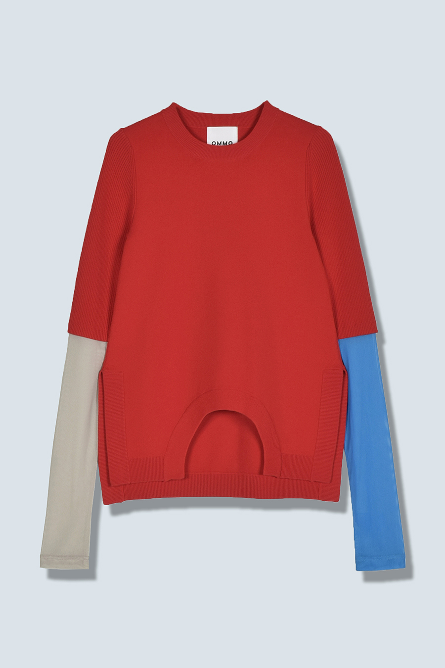 OMMO ONLINE STORE / CIRCLE CUT BLOCKING KT TOP
