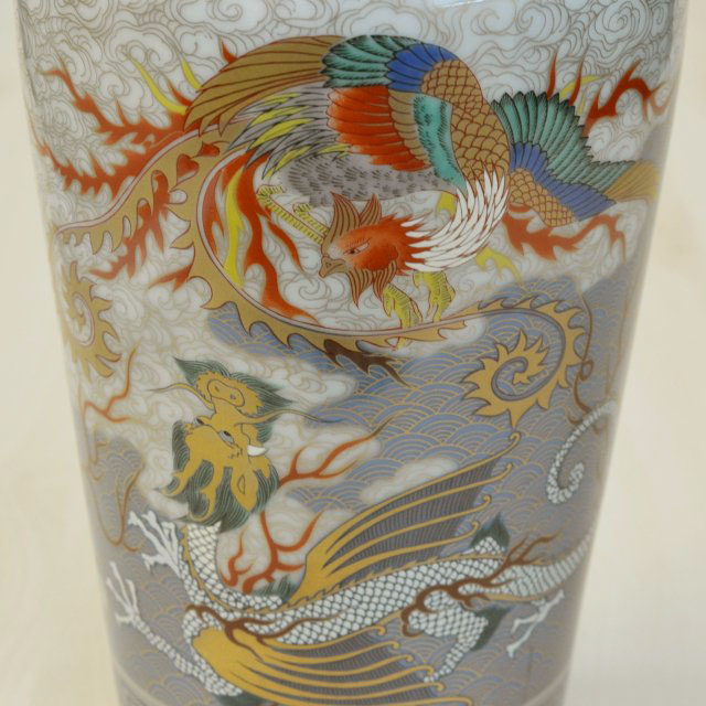雲麒麟龍鳳凰）有田焼 花瓶|有田焼の老舗-香蘭社オンラインショップ