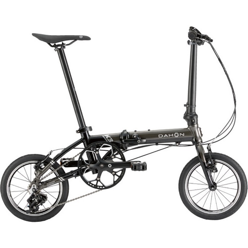 DAHON ( ダホン ) 折りたたみ自転車 K3 ガンメタル/ブラック 14インチ