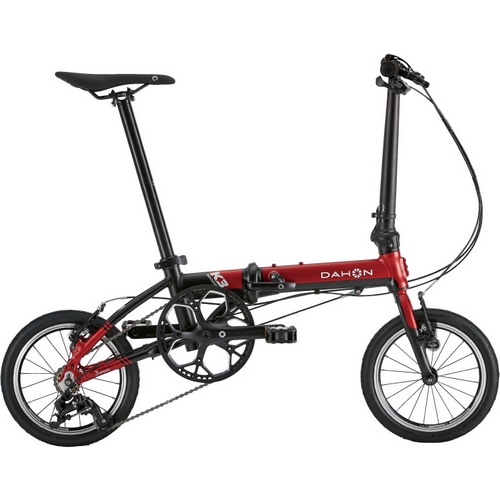 DAHON ( ダホン ) 折りたたみ自転車 K3 レッド/マットブラック 14