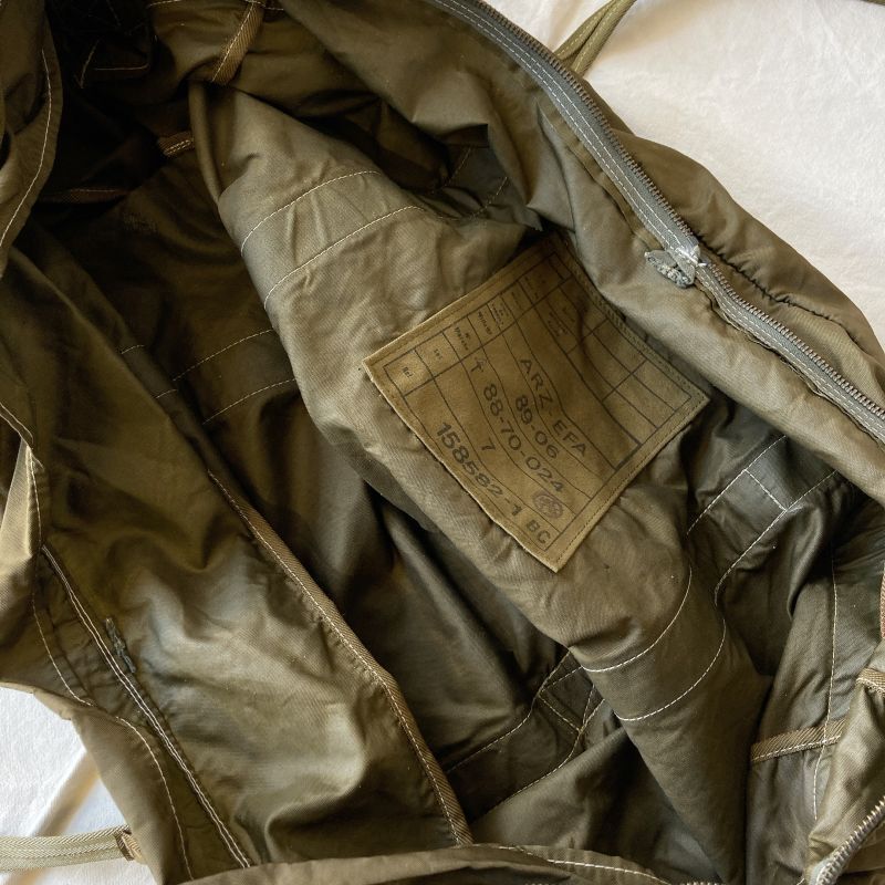USED/VINTAGE】フランス軍 パラシュートバッグ