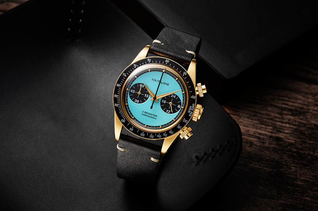 NEW 2レジスタークロノ・シリーズ I ターコイズ｜2 Register Chrono