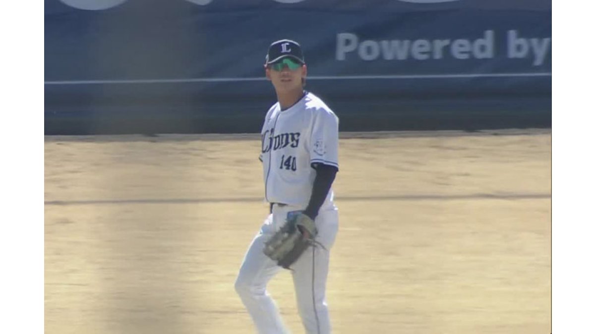 埼玉西武ライオンズ レプリカユニホーム(ホーム) Lサイズ 仲田慶介