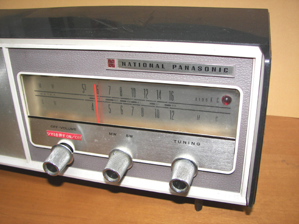 ナショナルRE-250型 真空管ラジオ【NATIONAL PANASONIC RE-250】(2