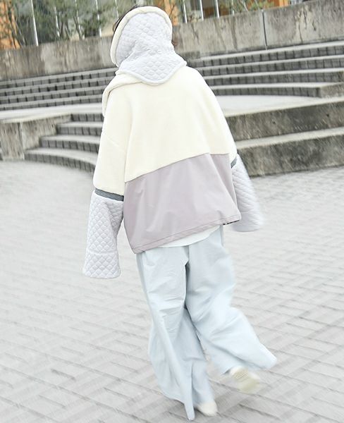 hatra ハトラ HOODY[GREY]_