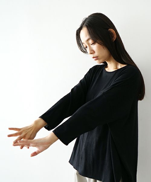 suzuki takayuki スズキタカユキ puff-sleeve blouse [T001-12/bay leaf]