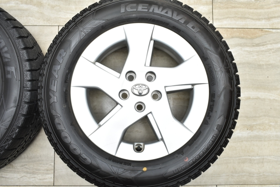 トヨタ 30 プリウス 純正 15in 6.5J +45 PCD100 ブリヂストン