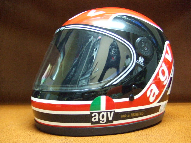AGV Randy Mamola ランディマモラ レーサーレプリカ ヘルメット リペア