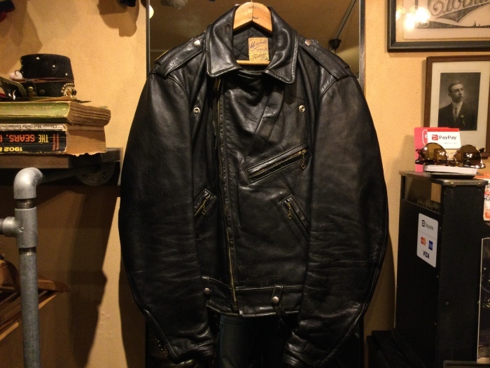 60's Taubers Of California leather MC jacket : BUTTON UP clothing