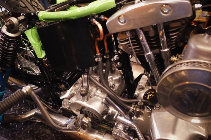 1979 FXS 1340 オイルタンク : Vintage motorcycle study