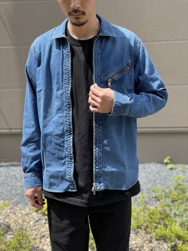 nonnative - New Arrivals RANCHER FULL ZIP L/S SHIRT COTTON 8oz