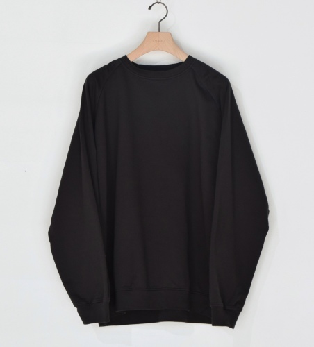 COMOLI コットンシルク 長袖クルー : TRUNK