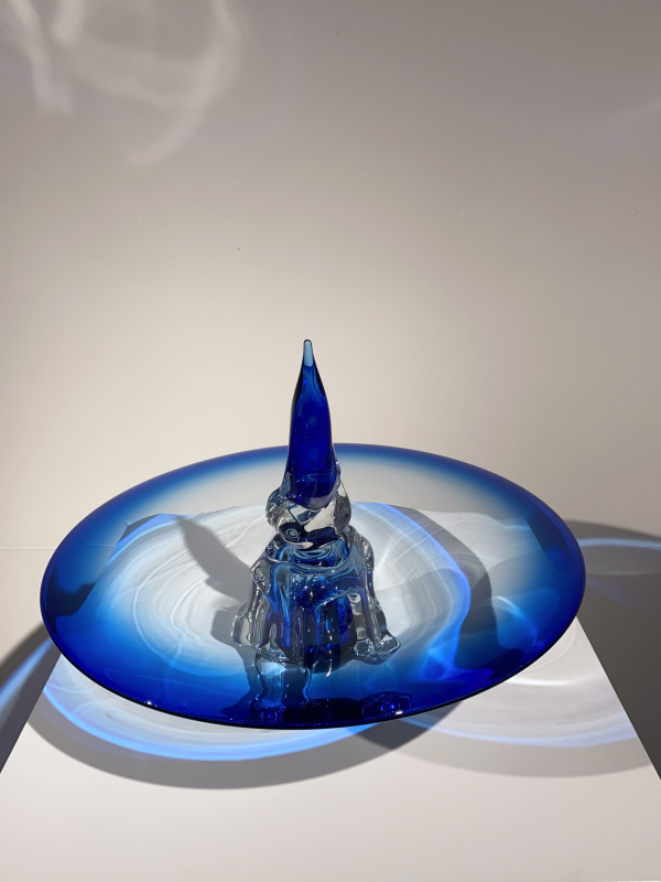 山口浩二 ガラス展 : 宙吹きガラスの器