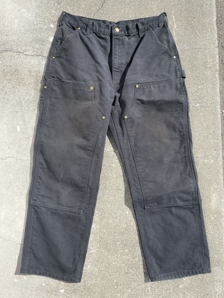 希少 USA製 carhartt B01 ダック ダブルニー ペインターパンツ