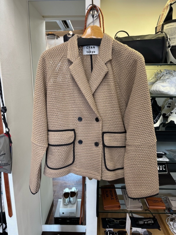 シアントーキョー CYAN TOKYO BIGワッフルトリミングドルマン