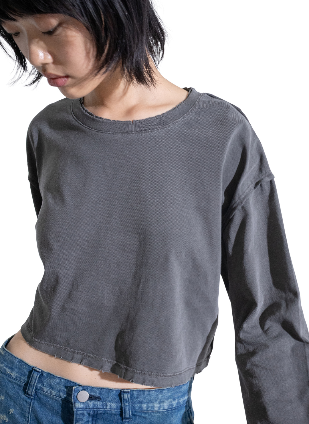 Regular Long Tee #2/Gray｜PERVERZE | パーバーズの公式オンラインストア